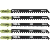 Полотно для лобзика тип Yato T 6 TPI для деревини 5 шт (5906083934100)