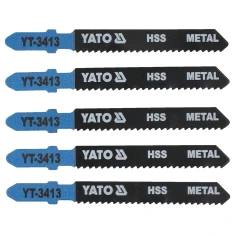 Полотно для лобзика тип Yato T 12 TPI для металу 5 шт (5906083934131)