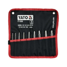 Набір пробійників для шкіри Yato 9 шт (5906083935909)