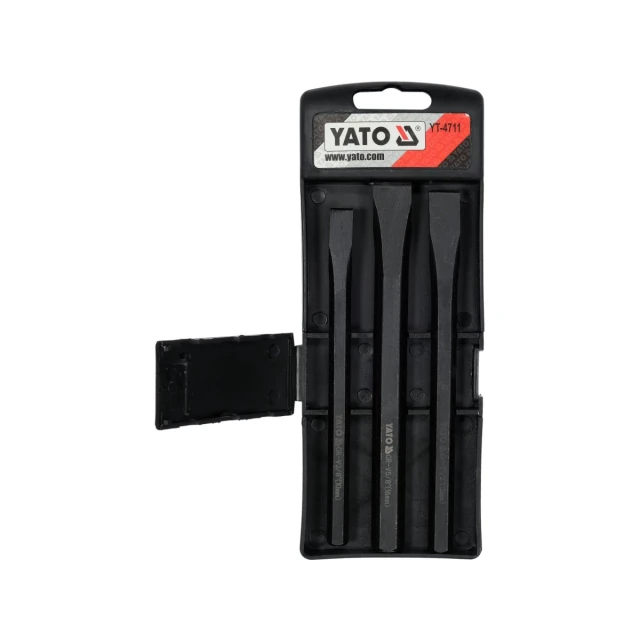 Набор зубил-сечек Yato CrV 3 шт (5906083947117)