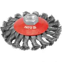 Щетка дисковая Yato 100 мм M14 проволока плетеная (5906083947636)