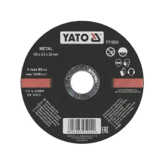 Диск для різання металу Yato 125x2,5x22 мм (5906083959240)