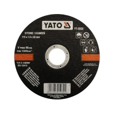 Диск для різання каменю Yato 115x1,5x22 мм (5906083959301)