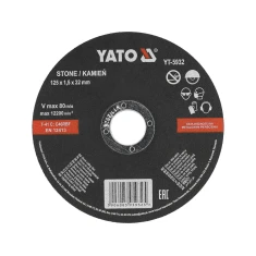 Диск для різання каменю Yato 125x1,5x22 мм (5906083959325)