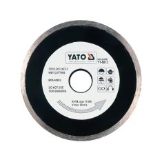 Диск алмазний суцільний сегмент Yato 125 мм (5906083960130)