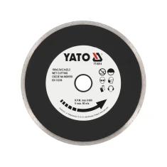 Диск алмазний суцільний сегмент Yato 180 мм (5906083960147)