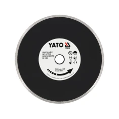 Диск алмазний суцільний сегмент Yato 230 мм (5906083960154)