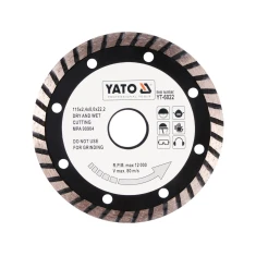 Диск алмазний Yato Turbo 115 мм (5906083960222)