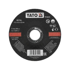 Диск для шліфування металу Yato 115x6,0x22 мм (5906083961212)