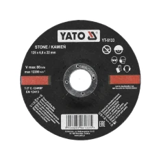 Диск для шліфування каменю Yato 125x6,8x22 мм (5906083961335)