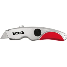 Ніж Yato з трапецієподібним лезом + запасні леза (5906083975202)