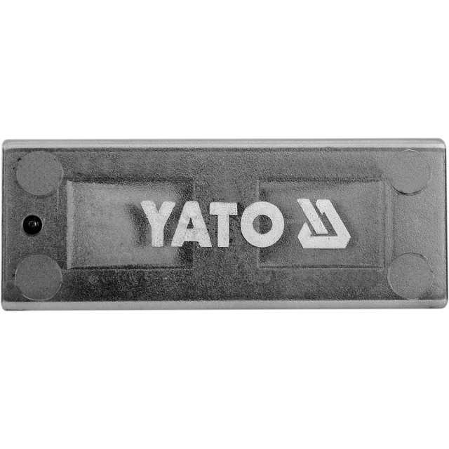 Ніж з трапецієподібним лезом + запасні леза Yato 61x33 мм (5906083975349)