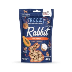 Ласощі для собак SYTA MICHA FREEZY з кроликом, папаєю і кокосом 40 г (5906109636889)
