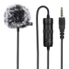 Микрофон с клипсой PULUZ 3.5mm Jack 6м (PU427)