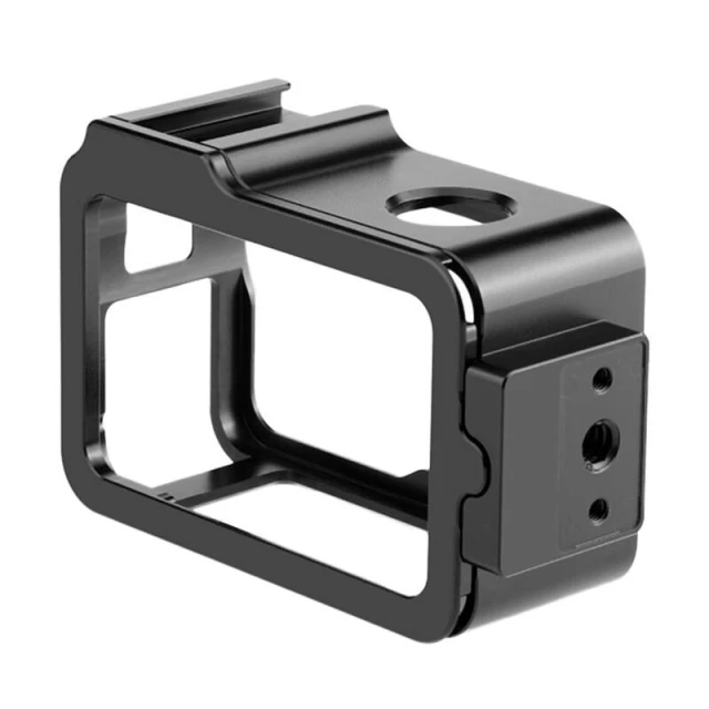Чохол металевий Puluz для DJI Osmo Action 3/4 з холодним черевиком (PU928B)