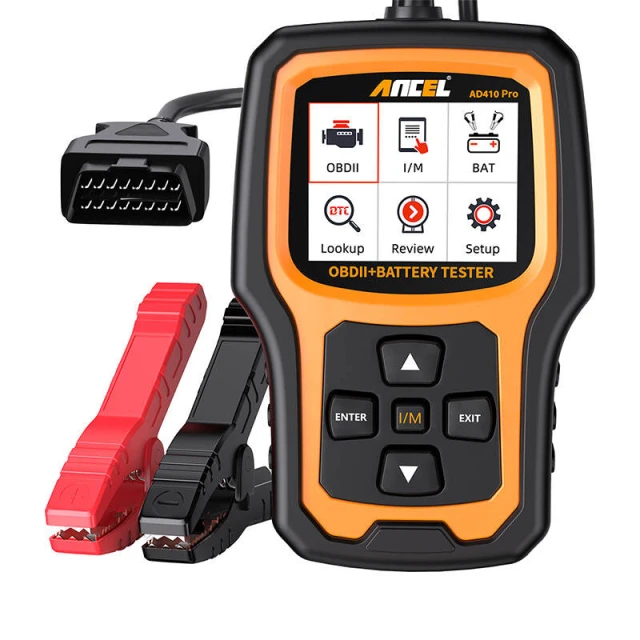 Сканер OBD2 ANCEL AD410 PRO с тестером аккумулятора (5906168432965)