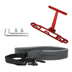 Тримач зі шнуром Sunnylife для контролера DJI RC/RC 2 Red