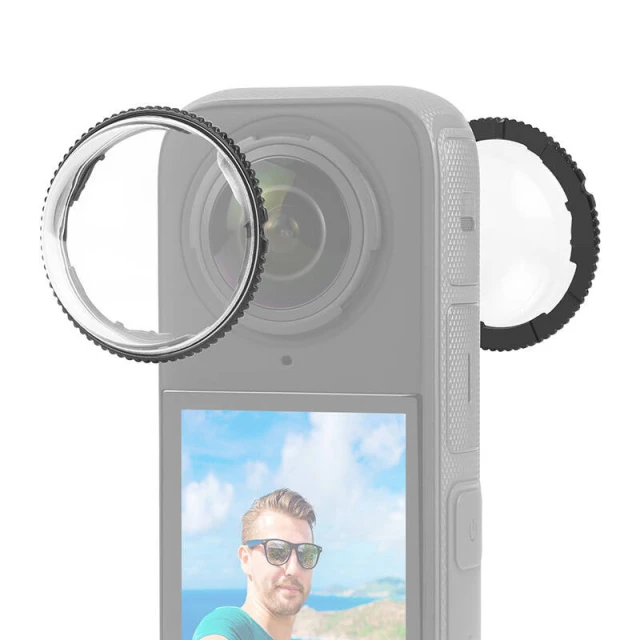 Захисна кришка об'єктива Puluz для Insta360 X4 (PU989T)