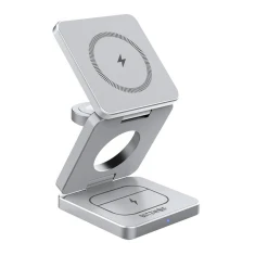 Зарядка індукційна BlitzWolf BW-IW30 3в1 (5906168437502)