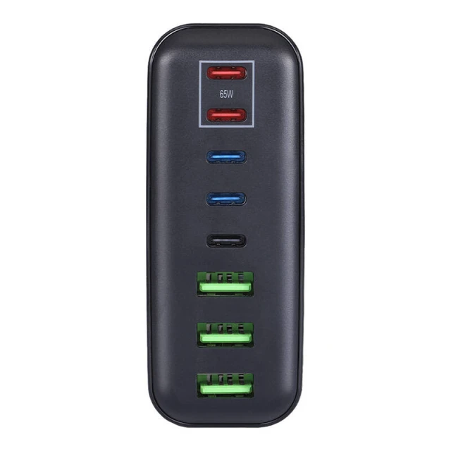 Мережевий зарядний пристрій BlitzWolf BW-S26 250W Black (5906168437526)