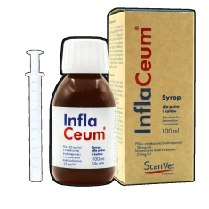 Сироп для собак і котів Scanvet InflaCeum 100 мл (5906196669159)
