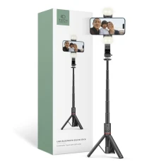 Універсальний штатив Tech-Protect L05S with LED Light Black (5906203690381)
