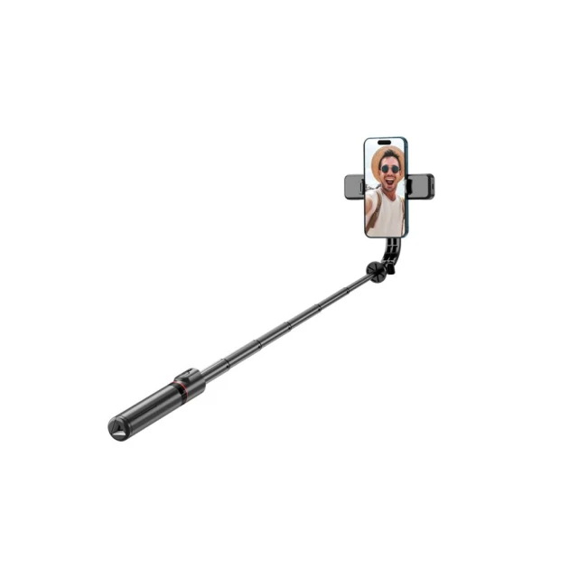 Універсальний штатив Tech-Protect L05S with LED Light Black (5906203690381)