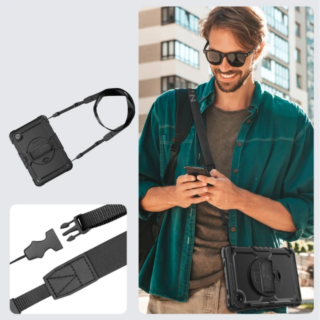Чохол Tech-Protect Solid360 для Lenovo Tab M11 11.0 (TB-330) Black (5906203691739)