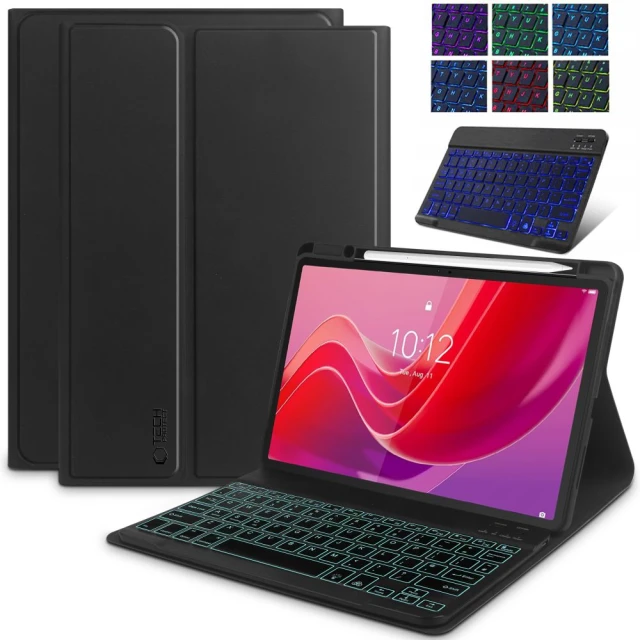 Чохол-клавіатура Tech-Protect SC Pen + Keyboard для Lenovo Tab M11 11.0 (TB-330) Black (5906203691753)