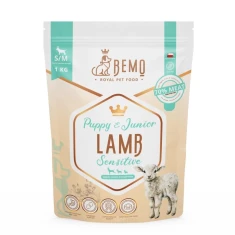 Сухий корм для цуценят BEMO Puppy Junior Sensitive з ягням small/medium 1 кг (5906269901384)