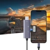 Адаптер Tech-Protect UltraBoost SD/micro SD/Lightning/USB-A Grey (5906302307845)