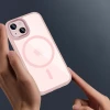 Чохол Tech-Protect MagMat для iPhone 15 Pink Clear with MagSafe (5906302307999)