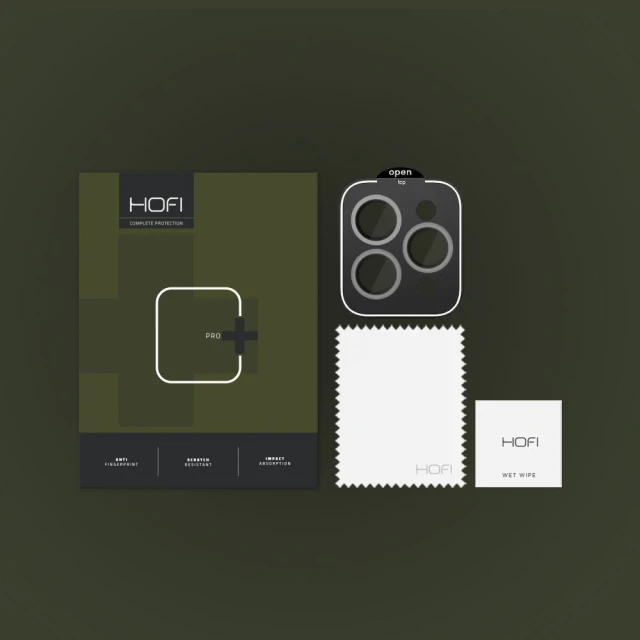 Захисне скло Hofi для камери iPhone 15 Pro | 15 Pro Max Camring Pro+ Clear (5906302308194)