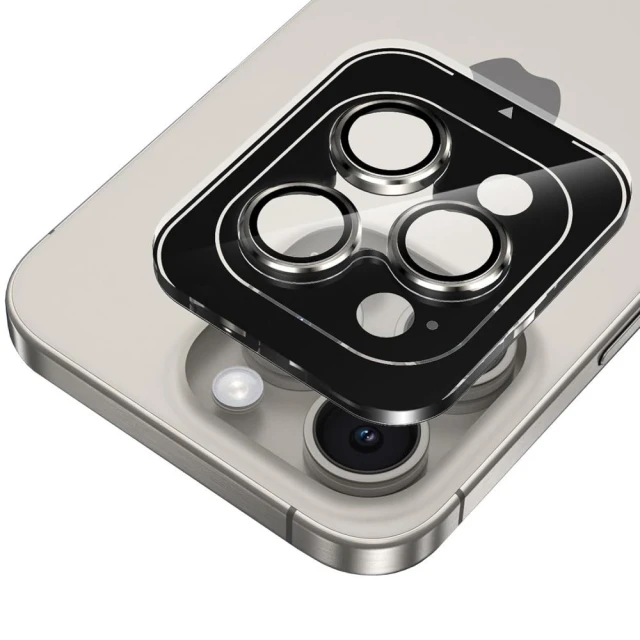 Захисне скло Hofi для камери iPhone 15 Pro | 15 Pro Max Camring Pro+ Clear (5906302308194)