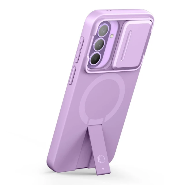 Чохол Tech-Protect Kevlar Aura для Samsung Galaxy A57 Violet with MagSafe (5906302309139)