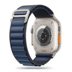 Ремінець Tech-Protect Nylon Pro для Apple Watch Ultra 3/2/1 49 mm | Series 11/10 46 mm | Series 9/8/7/6/5/4/SE 45 mm | 44 mm Navy / Blue (590630230914