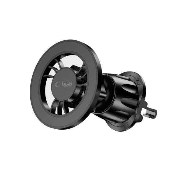 Автотримач Tech-Protect N56 Magnetic Vent Black with MagSafe (5906302309542)