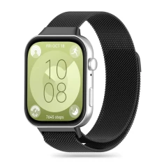 Ремінець Tech-Protect Milaneseband для Huawei Watch Fit 3 Black (5906302310494)