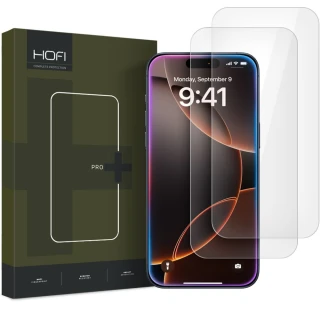Захисне скло Hofi Glass Pro Plus для iPhone 16 Pro (2 pack) Clear (5906302310807)