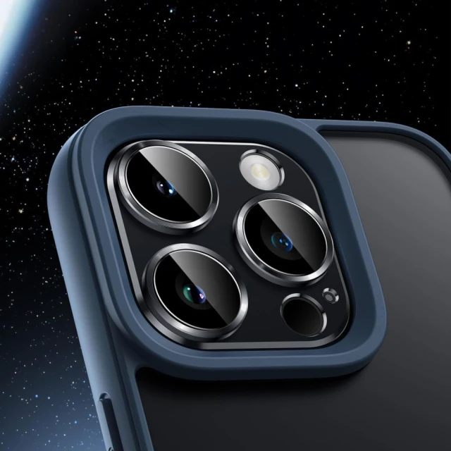 Захисне скло Hofi для камери iPhone 16 Pro | 16 Pro Max Alucam Pro Plus Black (5906302311019)