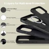 Чохол Tech-Protect Silicone для iPhone 16 Pro Matte Black with MagSafe (5906302311767)