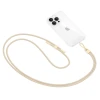 Ремінець Tech-Protect C2S Rope Crossbody Strap Beige Gold (5906302312696)