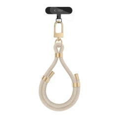 Ремінець Tech-Protect C4S Rope Wrist Strap Beige Gold (5906302312757)