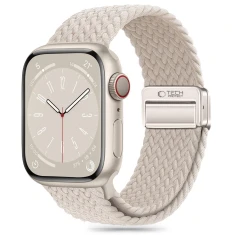 Ремінець Tech-Protect Nylonmag для Apple Watch Ultra 3/2/1 49 mm | Series 11/10 46 mm | Series 9/8/7/6/5/4/SE 45 mm | 44 mm Starlight (5906302312801)