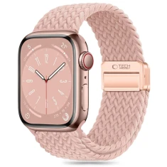 Ремінець Tech-Protect Nylonmag для Apple Watch Ultra 3/2/1 49 mm | Series 11/10 46 mm | Series 9/8/7/6/5/4/SE 45 mm | 44 mm Dusty Rose (5906302312818)