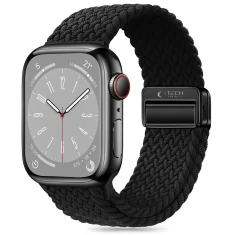 Ремінець Tech-Protect Nylonmag для Apple Watch Series 11/10 42 mm | Series 9/8/7 41 mm | 6/5/SE 40 mm | 3/2/1 38 mm Black (5906302312870)