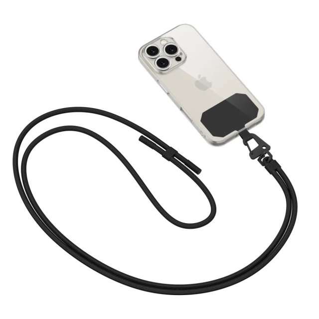 Ремешок Tech-Protect C5S Rope Crossbody Strap Black (5906302312887)