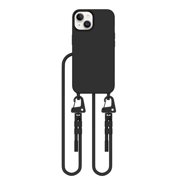 Чохол Tech-Protect MagNecklace для iPhone 15 Black with MagSafe (5906302313099)
