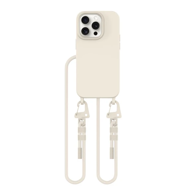 Чохол Tech-Protect MagNecklace для iPhone 15 Pro Cosmic Latte with MagSafe (5906302313136)