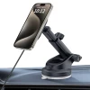 Автотримач із функцією бездротової зарядки Tech-Protect MM15W-V6 Magnetic Dashboard & Vent Car Mount Wireless Charger 15W Black with MagSafe (59063023